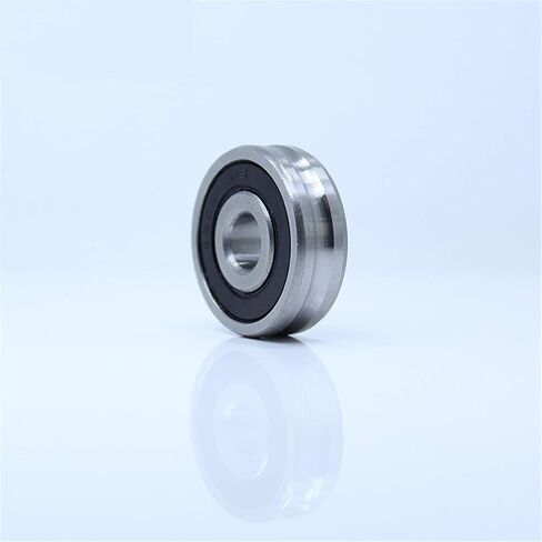 محامل الأسطوانة 2 قطعة الحلقة الخارجية مع محمل U-Groove 8x24x11 مللي متر سلك كابل بكرة تحمل المشي بكرة ثقيلة رافعة U الأخدود محامل العجلات in Kuwait