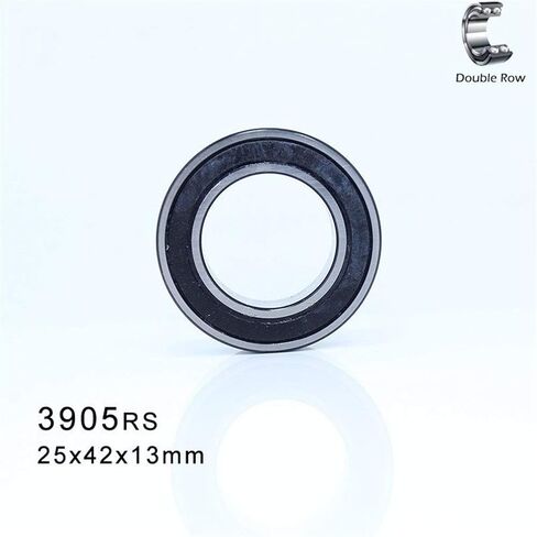 منتجات نقل الطاقة 3905-2RS 3905 RS وإذ تضع 3905 2RS صف مزدوج مختومة محامل الاتصال الزاوي 254213 ملم الكرات in Kuwait