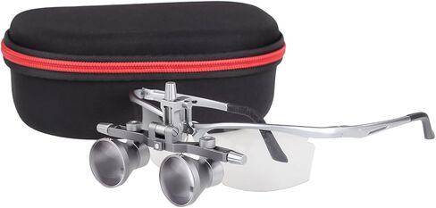 Professional 2.5X Dental Loupes Multi-Coated Optics & Lightweight Metal Frame DY-118 in Kuwait