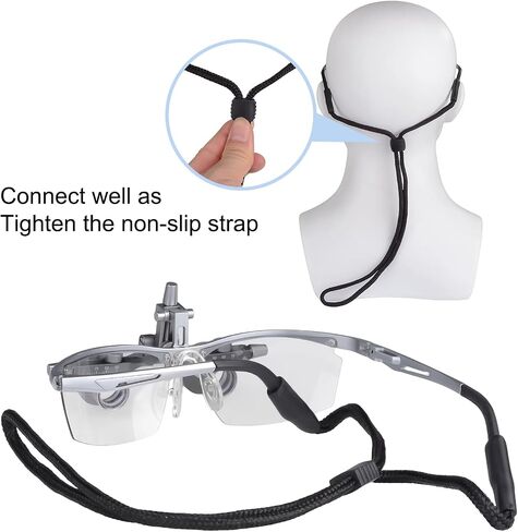 Professional 2.5X Dental Loupes Multi-Coated Optics & Lightweight Metal Frame DY-118 in Kuwait