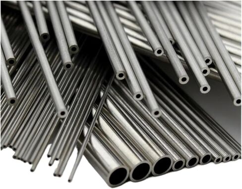 OD6.5mm 304 Seamless Stainless Steel Capillary Tube, Multiple Inner Diameters, Length 100mm~500mm(L 300mm x 2Pc,OD6.5mm x ID6.1mmm) in Saudi Arabia