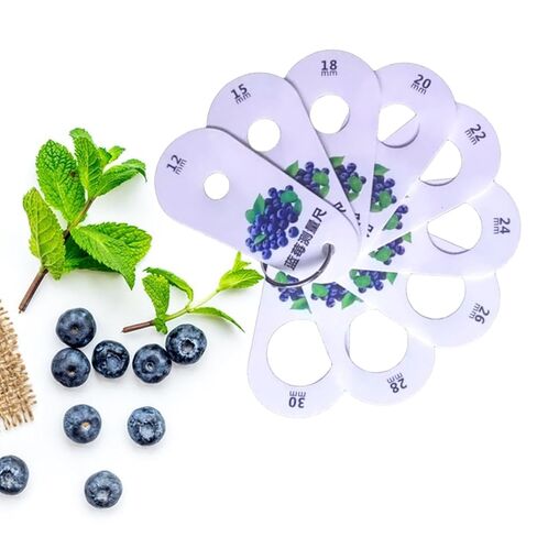 Fruit Caliper Measurement Tool Measurer Set multifunction fresh fruit grading standard blueberry measuring device ruler professional PP material, Blueberries in Saudi Arabia