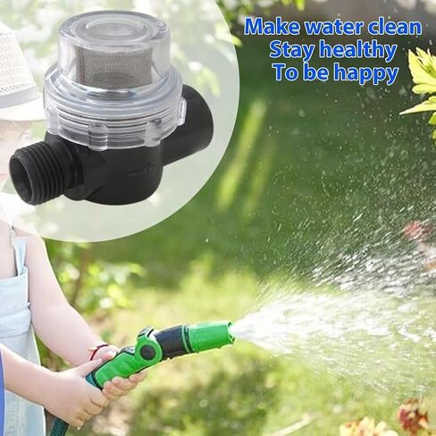 1/2" RV Water Pump Strainer with 50 Mesh Stainless Steel Screen Part No. 255-213 & 255-313 in Kuwait