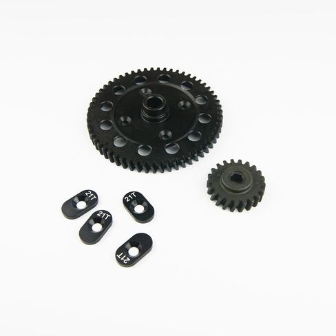 21T 58T High-Speed Helical Steel Gears Set for Losi 5ive t 5t rofun LT 1/5 Truck in Kuwait