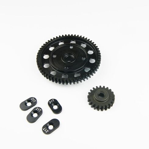 21T 58T High-Speed Helical Steel Gears Set for Losi 5ive t 5t rofun LT 1/5 Truck in Kuwait