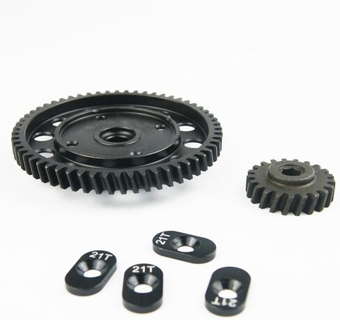 21T 58T High-Speed Helical Steel Gears Set for Losi 5ive t 5t rofun LT 1/5 Truck in Kuwait
