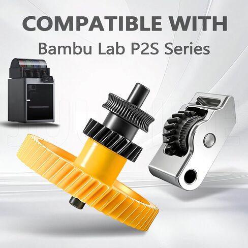 معدات الطارد الفولاذية المقواة من DLC لمختبر Bambu P2S - استبدال مقاوم للتآكل، عمر ممتد للشعيرات الكاشطة، يستعيد أداء البثق الدقيق للطابعة ثلاثية الأبعاد P2S in Kuwait