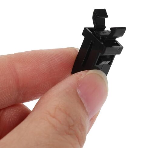 tehaux 50 مجموعة أبازيم قفل زنبركية مع آلية قفل ذاتي لصندوق المسواك وسلة المهملات، مزالج بلاستيكية وحديدية سريعة التركيب للسيارات والاستخدام المنزلي in Kuwait