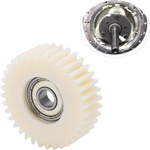 36 Tooth Planetary Gear for E Bike Motor, Nylon and Steel Hub Gear Replacement for 500W Motors, 47.5mm Outer Diameter in Kuwait