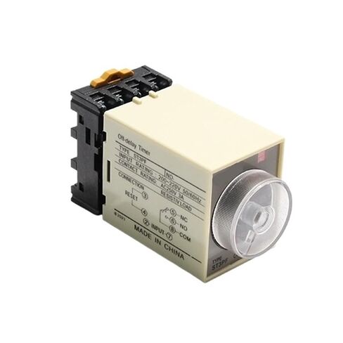 ST3PF Power-Off Delay Relay - 1-10 Seconds Adjustable Timer for DC12V/AC220V - Reliable Industrial Automation Control(10S) in Kuwait