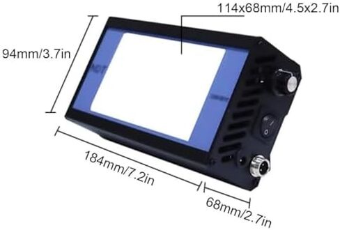 عارض أفلام LED محمول عالي السطوع لفحص الأشعة، هيكل من سبائك الألومنيوم، أداة NDT، نفاذية عالية للضوء، مثالي للاستخدام الصناعي in Kuwait