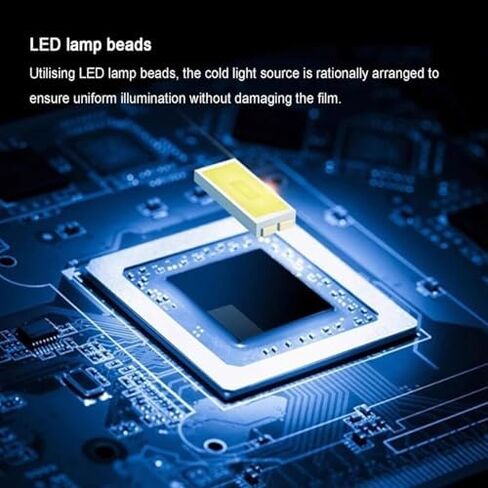 عارض أفلام LED محمول عالي السطوع لفحص الأشعة، هيكل من سبائك الألومنيوم، أداة NDT، نفاذية عالية للضوء، مثالي للاستخدام الصناعي in Kuwait