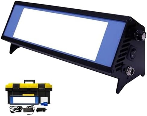 عارض أفلام LED محمول عالي السطوع لفحص الأشعة، هيكل من سبائك الألومنيوم، أداة NDT، نفاذية عالية للضوء، مثالي للاستخدام الصناعي in Kuwait