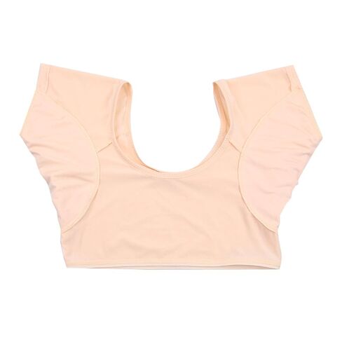 YUYTE Sweat Vest Dress Underarm Sweat Vest for Women and Girls - Short Sleeve Absorption Pullover Design, Washable & Breathable (M #11) in Kuwait