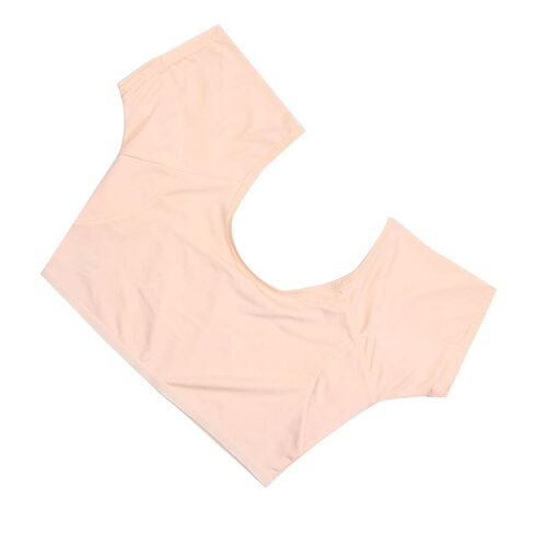 YUYTE Sweat Vest Dress Underarm Sweat Vest for Women and Girls - Short Sleeve Absorption Pullover Design, Washable & Breathable (M #11) in Kuwait