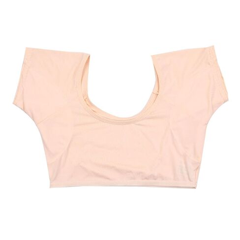 YUYTE Sweat Vest Dress Underarm Sweat Vest for Women and Girls - Short Sleeve Absorption Pullover Design, Washable & Breathable (M #11) in Kuwait