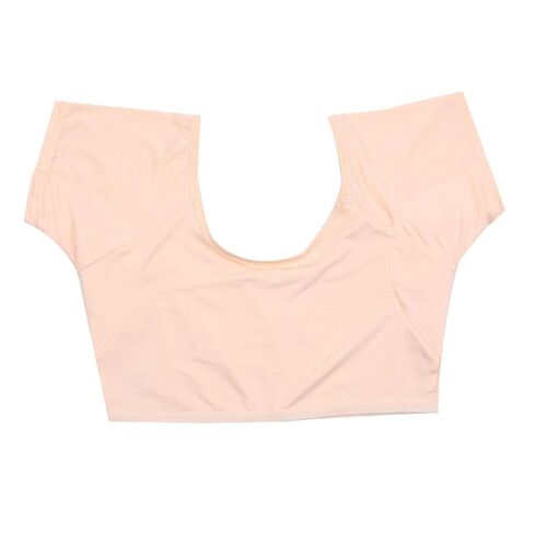YUYTE Sweat Vest Dress Underarm Sweat Vest for Women and Girls - Short Sleeve Absorption Pullover Design, Washable & Breathable (M #11) in Kuwait