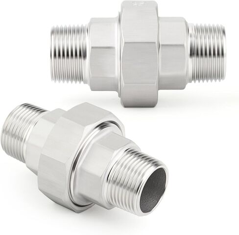 TAISHER قطعة واحدة من اتحاد الفولاذ المقاوم للصدأ 304، تركيبات أنابيب صب أنثى مقاس 2 بوصة NPT in Kuwait