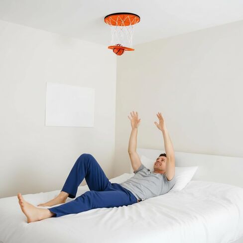 Hanging Indoor Basketball Hoop On Ceiling Sport Swish Hoops with Ball in Kuwait
