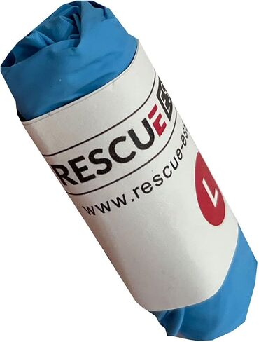 قفازات النتريل الزرقاء الملفوفة من Rescue Essentials، 50 زوجًا ملفوفًا in Kuwait