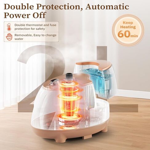 HAPAIS Steamer for Clothes,1800W Standing Garment Steamer 30s Heat-up with Adjustable Stable Double Rod,2-in-1 Flat & Hanging Ironing,Clothes Steamer with 10 Fabric Steam Modes in Kuwait