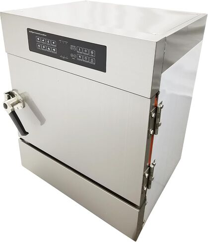 Commercial Food Steamer Stainless Steel 4-Tray Multi-Purpose Steamer Cabinet Single-phase Electric Steam Warmer with Digital Controls for Restaurant Kitchen 220V 6KW in Kuwait