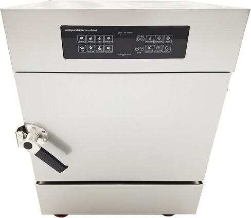 Commercial Food Steamer Stainless Steel 4-Tray Multi-Purpose Steamer Cabinet Single-phase Electric Steam Warmer with Digital Controls for Restaurant Kitchen 220V 6KW in Kuwait
