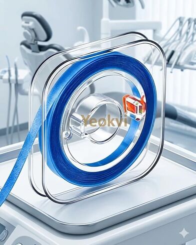 Yeokvi Teeth Polishing Strips, Teeth Polish Abrasive Strips, Oral Care, Teeth Grinding & Stain Removal. in Kuwait
