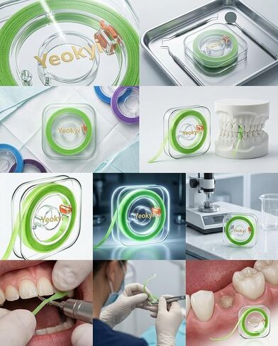 Yeokvi Teeth Polishing Strips, Teeth Polish Abrasive Strips, Oral Care, Teeth Grinding & Stain Removal. in Kuwait