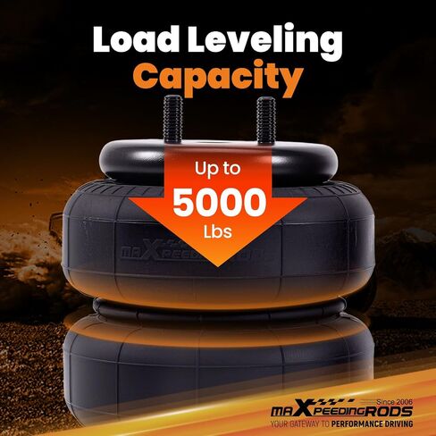 maXpeedingrods 5000 lbs Rear Air Suspension Bags Kit for Ford Excursion 4WD 2000-2006 Air Helper Spring Kit in Saudi Arabia