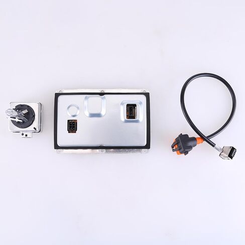 2cps HID زينون الصابورة ومصباح D1S متوافق مع فولفو S80 S60 XC90 XC70 2004-2006 لكاديلاك SRX 2003-2009، دودج تشارجر 2005-2008 استبدال وحدة المصباح LAD5GL، 89035113، 3D0 907 391B in Kuwait