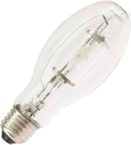 بديل لمصباح Philips MHC50/U/MP/4K Elite - مصباح هاليد معدني 50 وات، قاعدة E26، لمبة زجاجية ED، لمبة إضاءة بديلة للتفريغ عالي الكثافة 4000 كلفن، سلسلة Elite in Kuwait