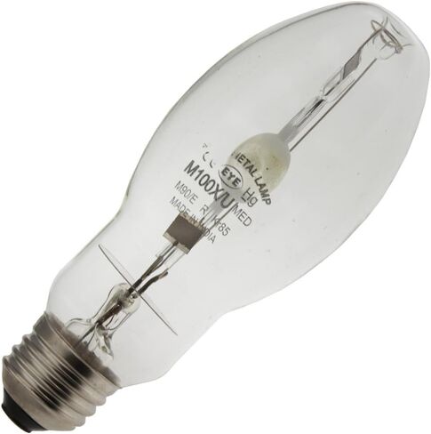 Replacement for Eye Lighting 54768 M100X/U/MED – 100W Metal Halide HID Lamp, E26 Base, ED17 Bulb, 4000K Bright White High Intensity Discharge Replacement Light Bulb in Kuwait