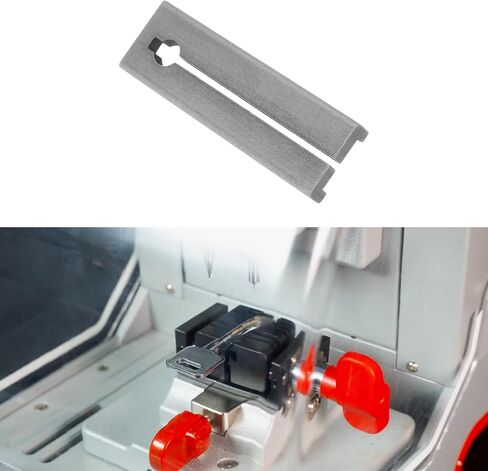 2PCS Key Clamping Fixture 25x8.5mm HU101 Compatible with Ford Focus Key Cutting Machines in Kuwait