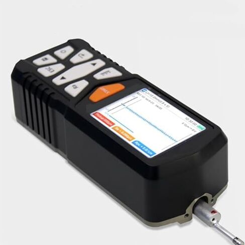 جهاز اختبار الخشونة الرقمي، مقياس سطح قابل لإعادة الشحن 220 فولت، دقة 0.001 ميكرومتر، نطاق Ra 0.005-16.00 ميكرومتر، تخزين البيانات، أداة قياس صناعية دقيقة in Kuwait