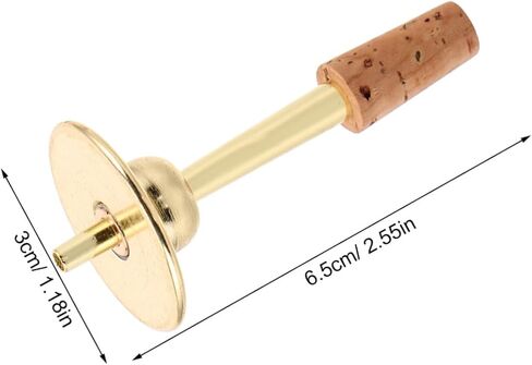 FOMIYES Adjustable Suona Core Mouthpiece B Flat Tune Airflow Plate for Wind Instrument Maintenance and Practice, Suona Horn Replacement Accessory for Musicians in Kuwait