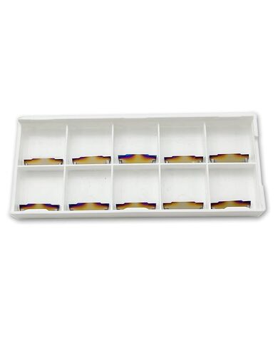 10 pcs MGMN200/300/400 Cutting Grooving Inserts for MGEHR/L and MGIVR/L Grooving Cut-Off Tool Holder，Processing Hardened Steel and Quenched Steel (MGMN400-M ZM1135) in Saudi Arabia
