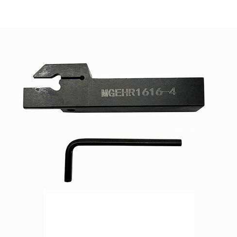 10 pcs MGMN200/300/400 Cutting Grooving Inserts for MGEHR/L and MGIVR/L Grooving Cut-Off Tool Holder，Processing Hardened Steel and Quenched Steel (MGMN400-M ZM1135) in Saudi Arabia