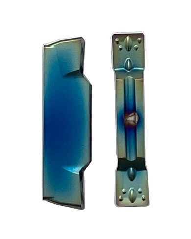 10 pcs MGMN200/300/400 Cutting Grooving Inserts for MGEHR/L and MGIVR/L Grooving Cut-Off Tool Holder，Processing Hardened Steel and Quenched Steel (MGMN400-M ZM1135) in Saudi Arabia