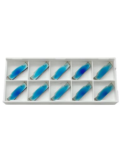 10 pcs MGMN200/300/400 Cutting Grooving Inserts for MGEHR/L and MGIVR/L Grooving Cut-Off Tool Holder，Processing Hardened Steel and Quenched Steel (MGMN400-M ZM1135) in Saudi Arabia
