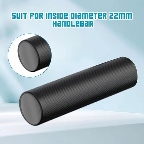Mozeat Lens 20 Pieces Handlebar End Caps Bicycle Bike Bar End Caps Black Plastic Bike Handlebar Plugs for Road & Mountain Bikes, Most Bicycle Grip Bar Ends Plugs in Kuwait