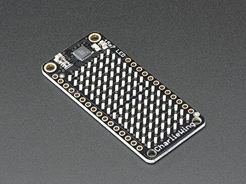 Adafruit 15x7 CharliePlex شاشة عرض مصفوفة LED FeatherWing - أحمر in Kuwait