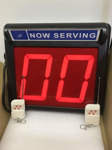 2-Digit Take A Number Display in Kuwait