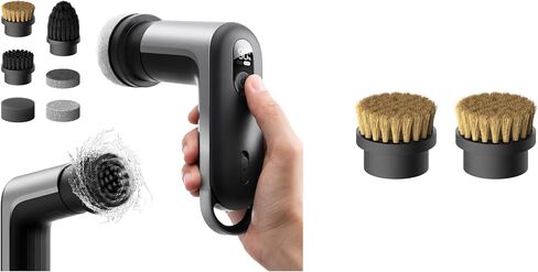 جهاز الغسيل الكهربائي اللاسلكي HOTO Grip™ + قطعتين من رؤوس فرشاة السيزال البديلة in Kuwait