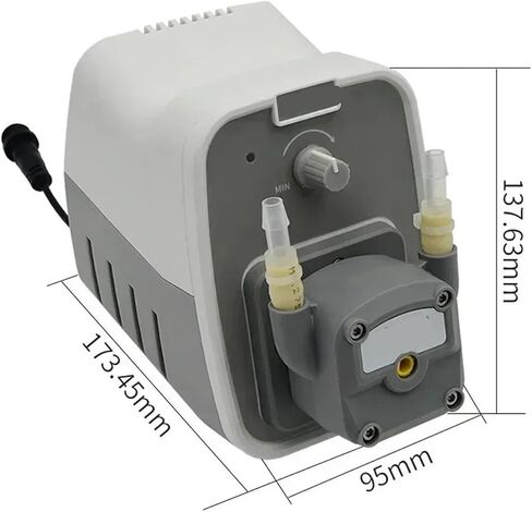 250-600ml/min KCP600 High Flow Peristaltic Pump 24V Adjustable BPT Tube 6.4 * 9.6mm Liquid Dosing Pump for Lab in Kuwait