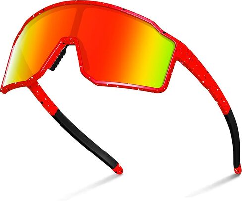 AVV Polarized Cycling Baseball Running Sunglasses UV400 - Sports Glasses for Outdoor Training, Youth & Adults, Secure Fit in Kuwait
