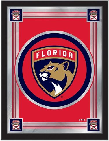 مقعد بار هولاند MLogoFlaPan Florida Panthers مقاس 17 × 22 بوصة. مرآة شعار الجامعة in Kuwait
