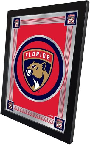 مقعد بار هولاند MLogoFlaPan Florida Panthers مقاس 17 × 22 بوصة. مرآة شعار الجامعة in Kuwait