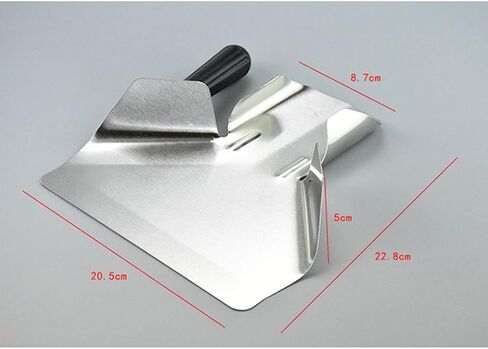 Stainless Steel Food Chip, Silver, Single Handle in Kuwait