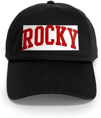 CafePress Rocky (red) Cap Adjustable Baseball Cap in Saudi Arabia